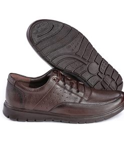 کفش مردانه بندی فوتون قهوه‌ای