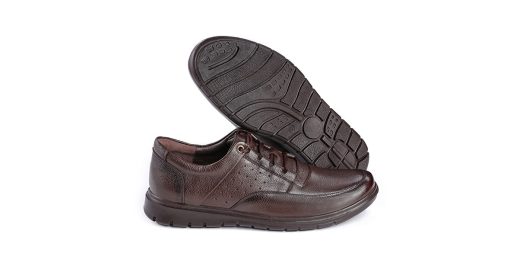 کفش مردانه بندی فوتون قهوه‌ای