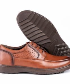کفش مردانه بندی کلارک عسلی فلوتر