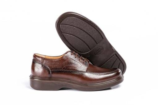 کفش مردانه بندی مارشال قهوه‌ای فلوتر