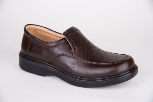 کفش مردانه بی بند واکر قهوه‌ای